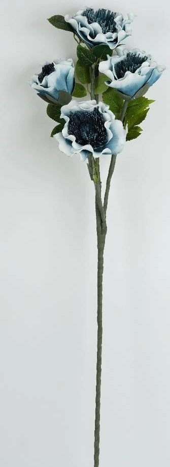 Camellia X 5flr Foam Flower Stick